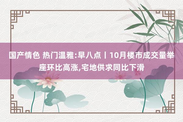 国产情色 热门温雅:早八点丨10月楼市成交量举座环比高涨，宅地供求同比下滑